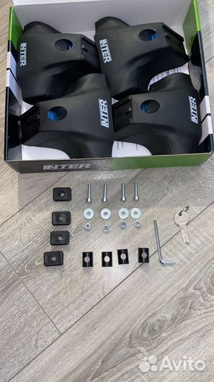 Багажник на крышу с замком Nissan Qashqai J10