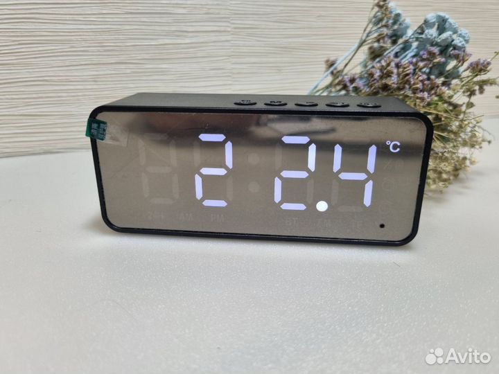 Будильник с Bluetooth колонкой