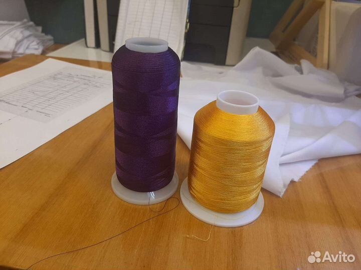 Нитки вышивальные 120d/2