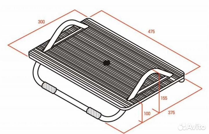 Подставка для ног Икеа Dagotto Даготто