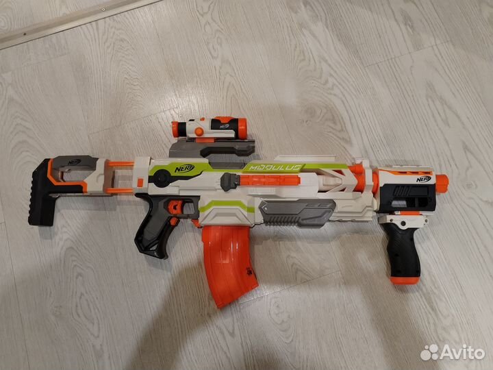 Бластер Нерф Модулус Н-Страйк автомат пулемет