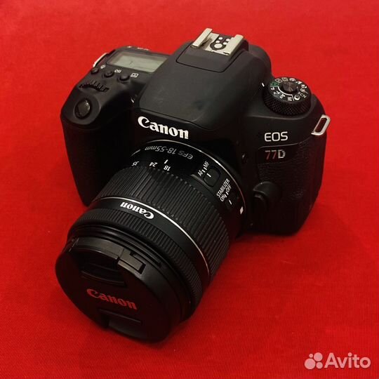 Canon 77d kit 18-55mm stm