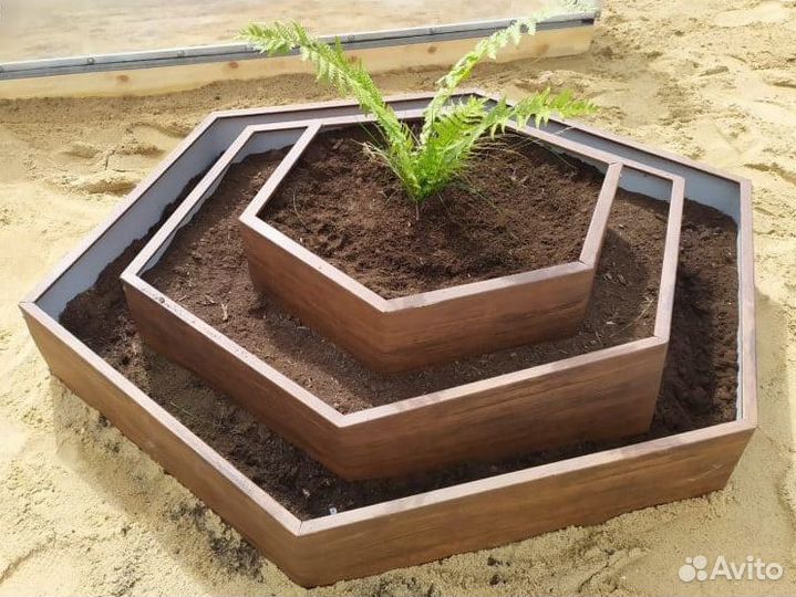 Грядки металлические