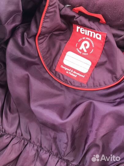 Пуховик для девочки Reima