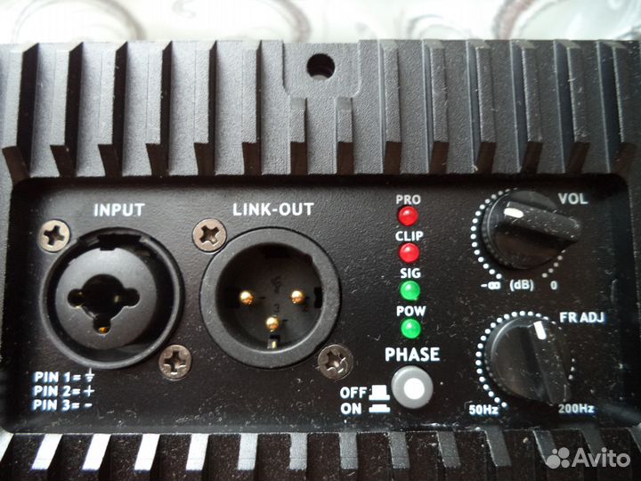 Новый усилитель для активных сабвуферов-2200Вт