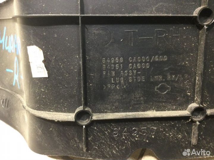 Обшивка багажника нижняя правая Nissan Murano Z50