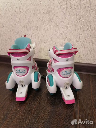 Роликовые коньки детские раздвижные