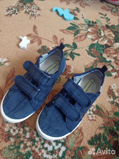 Джинсовые кеды 33