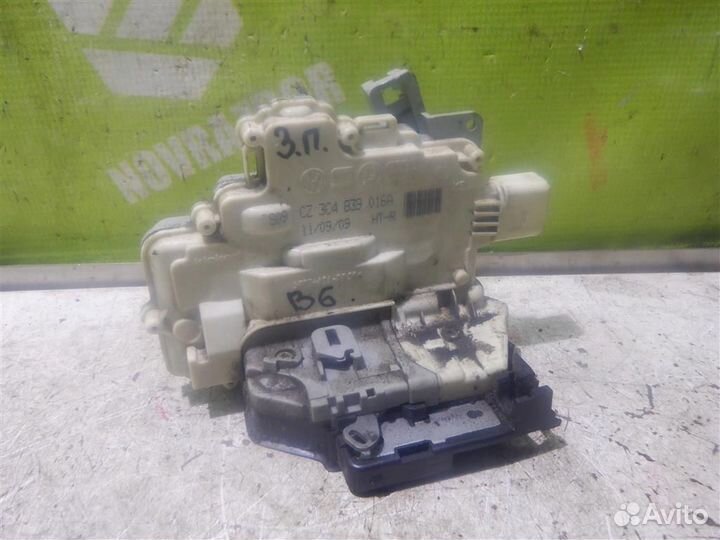 Замок двери задней правой Фольксваген Пассат Б6