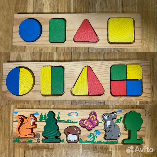 Развивающие игрушки, деревянный сортер для малышей