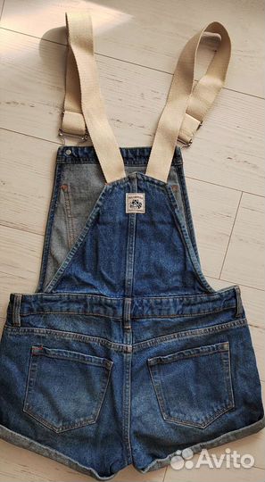 Комбинезон джинсовый женский летний Pull&bear