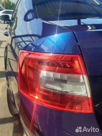 Задние фонари на skoda octavia a7