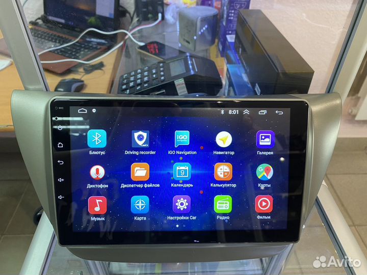 Магнитола android Mitsubishi Lancer 2000 2007