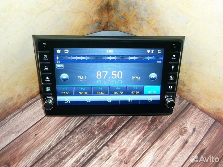 Машнитола LADA Granta FL Android с крутилками