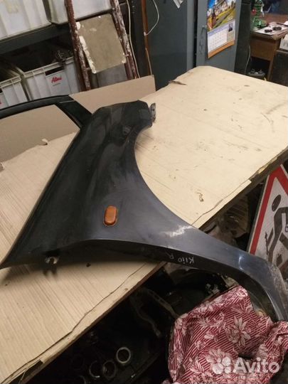 Крыло переднее рено клио 2