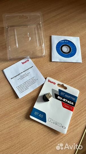 Bluetooth адаптер Buro BU-BT40A
