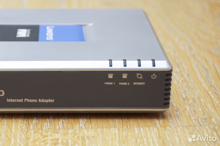 Linksys PAP2T адаптер для VoIP-телефонии (SIP)