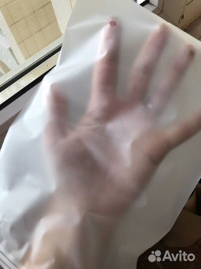 Zip lock пакет матовый для хранения