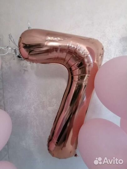 Шары, готовая композиция