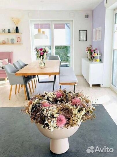 Ваза на ножке, керамика, Jysk Дания