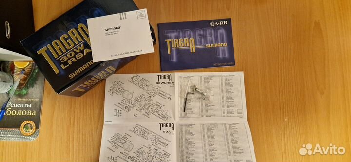 Катушка для морской рыбалки Shimano Tiagra 30wlrsa