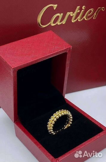 Cartier золотое кольцо