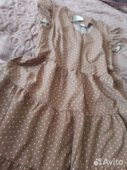 Платье в горошек