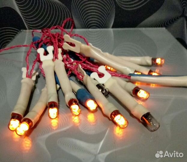 Елочная гирлянда СССР