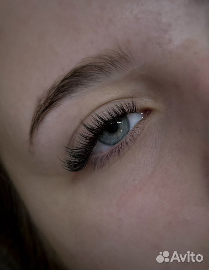 Наращивание ресниц модель