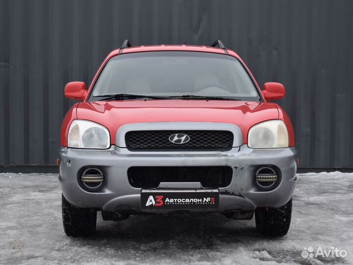 Hyundai Santa Fe 2.4 AT, 2004, 200 000 км