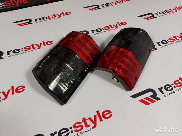 Стопы Nissan Safari 60 Красно-Черные Диодные S2575