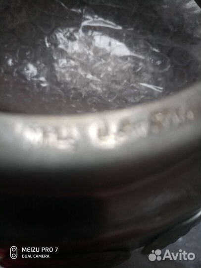 Конфетница мельхиор СССР