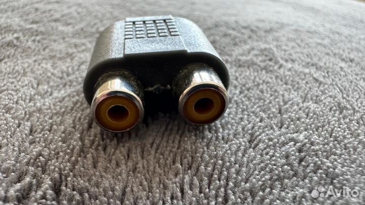 Сплиттер раздвоитель 3,5mm