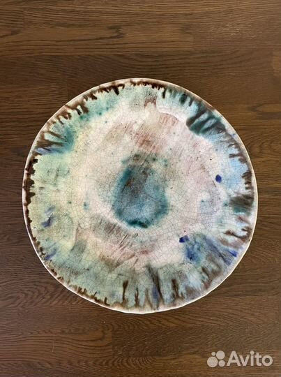 Тарелка блюдо ручная работа