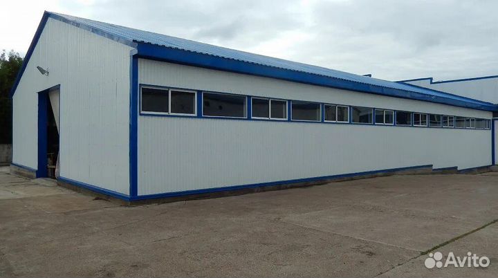 Быстровозводимые здания из сэндвич-панелей