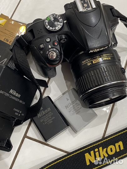 Зеркальный фотоаппарат Nikon D3300