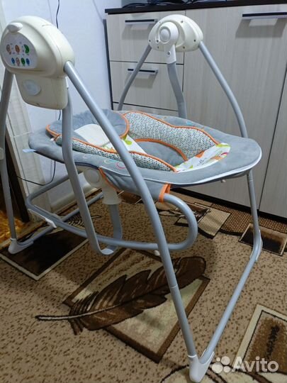 Детская качеля шезлонг