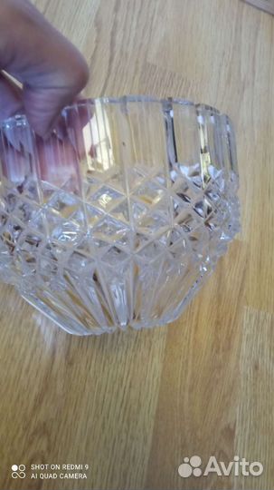 Хрустальные вазы разные СССР