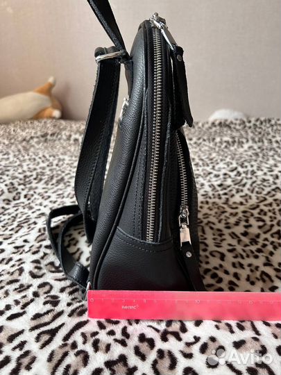 Рюкзак женский кожаный бу