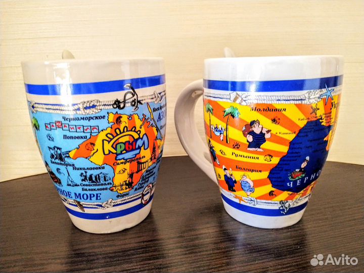 Новые наборы (чашка, блюдце, ложечка)