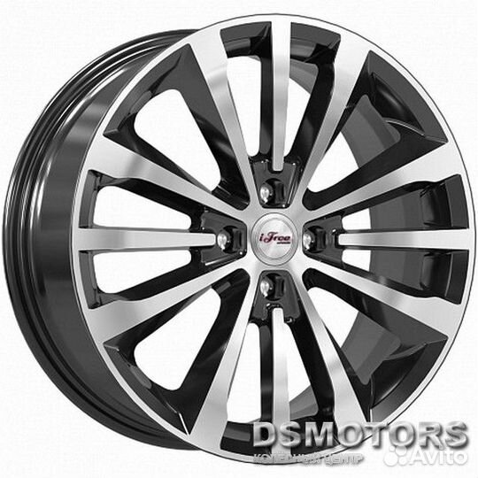 Диски Андерсен 7.0/17 4x100 ET43 d60.1 блэк джек