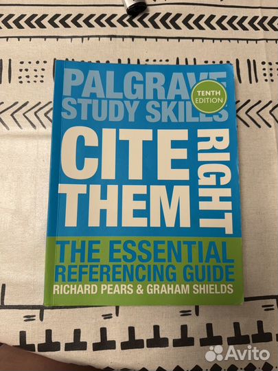 Cite Them Right - учебник