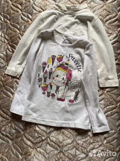 Вещи пакетом на девочку 92 98