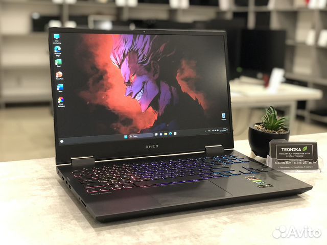 Мощный игровой Ноутбук HP Omen с Ryzen 7 и RTX3060 купить в Краснодаре ...