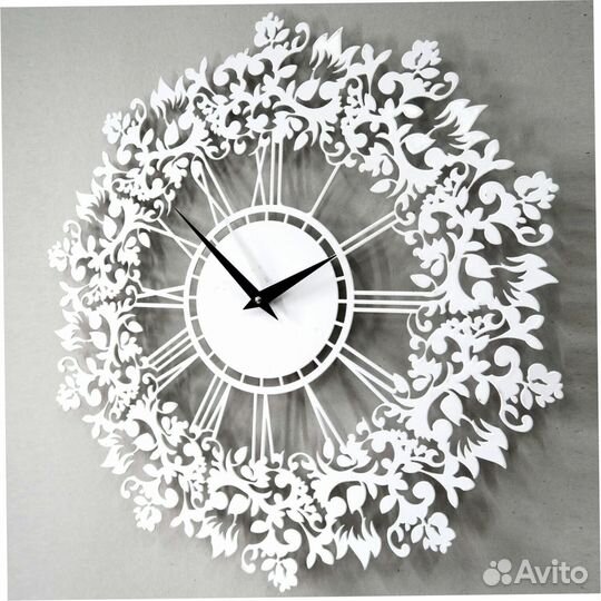 Часы лазерная резка по металлу