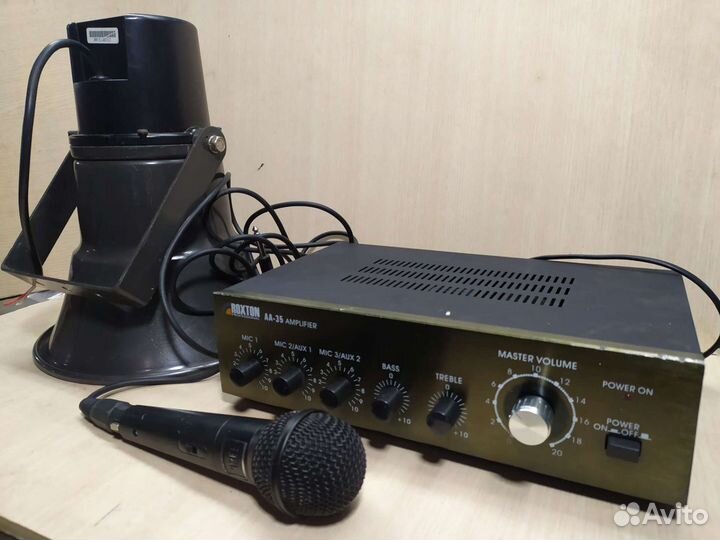 Колонки, трансляционная аппаратура