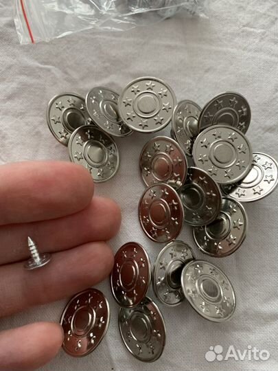 Металлические пуговицы заклёпки для джинс