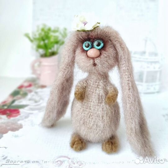 Зайка интерьерная игрушка в подарок