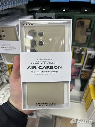 Чехол K-DOO Air Carbon Samsung S24 Ultra S24 S24+