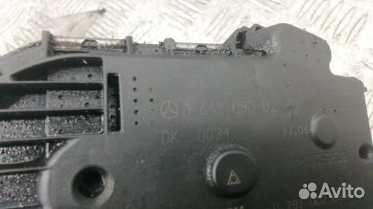 Дроссельная заслонка дизельная mercedes benz M-cla